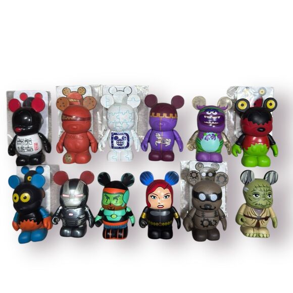 Disney Vinylmation 3” Figures Set of 12 Figures‎ - Picture 1 of 6
